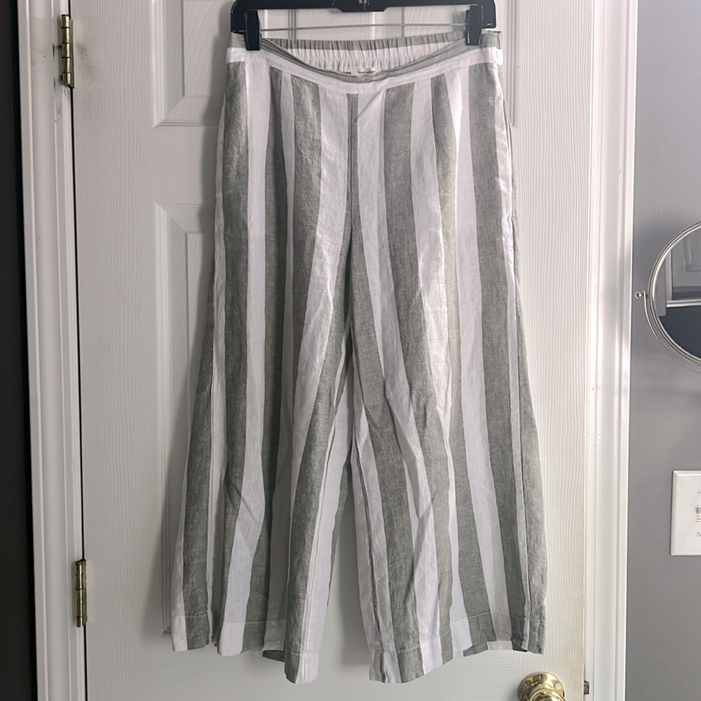 Beach Lunch Lounge Linen Capris